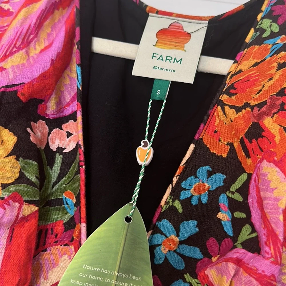 NWT Farm Rio Fruit Dress - Picture 5 of 8